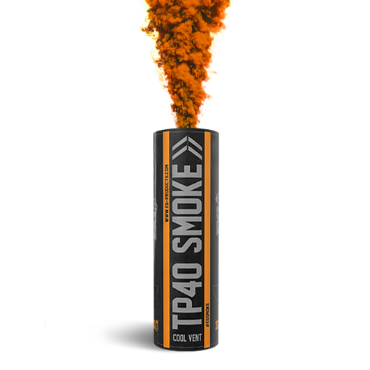 EG TOP PULL SMOKE GRENADE - ORANGE