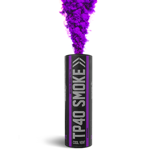 EG TOP PULL SMOKE GRENADE - PURPLE