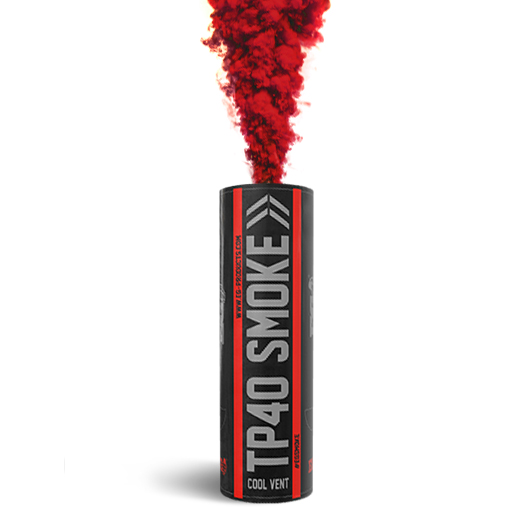 EG TOP PULL SMOKE GRENADE - RED