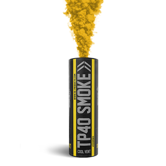 EG TOP PULL SMOKE GRENADE - YELLOW
