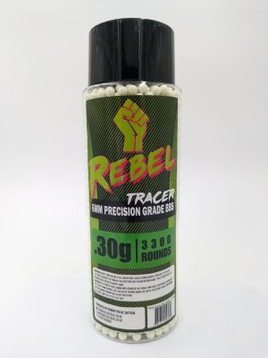 Rebel Precision 6mm Tracer BBs 3300ct Bottle - 0.3g