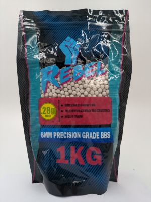 Rebel Precision BIO 6mm BBs 1kg Bag - 0.28g
