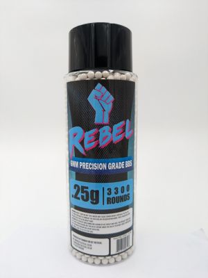 Rebel Precision 6mm BBs 3300ct Bottle - 0.25g