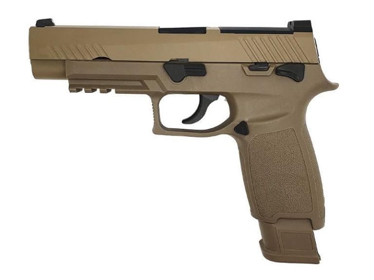 AEGIS  F17 Gas Blowback Pistol (Tan)