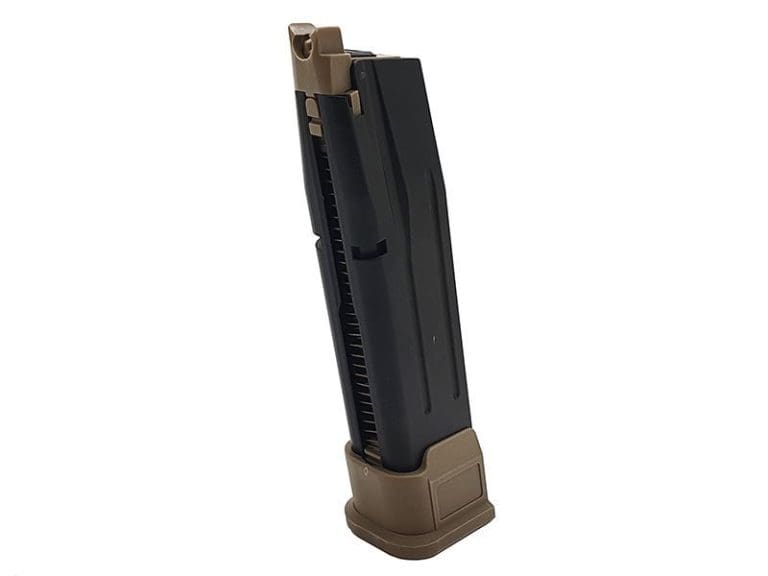 AEGIS  F17 Gas Blowback Magazine (19+1 Rounds - Tan)
