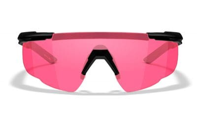 Wiley X SABER ADVANCED - Matte Black Frame - Vermillion Shield