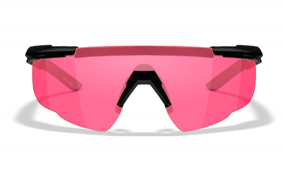 Wiley X SABER ADVANCED - Matte Black Frame - Vermillion Shield