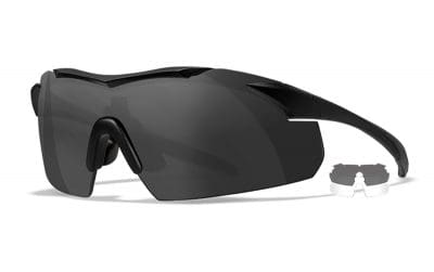 Wiley X VAPOR 2.5 - Matte Black Frame - Grey/Clear Shields