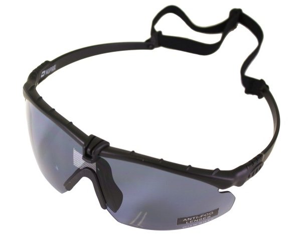 NP BATTLE PRO'S - BLACK FRAME / SMOKED LENSE W/INSERT
