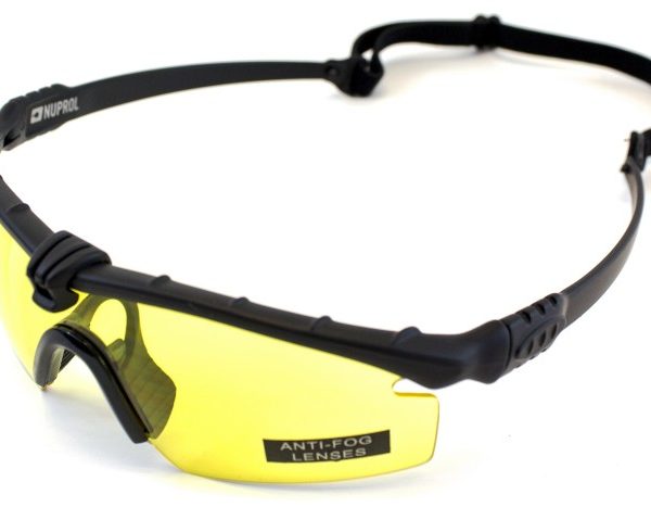 NP BATTLE PRO'S - BLACK FRAME / YELLOW LENSE