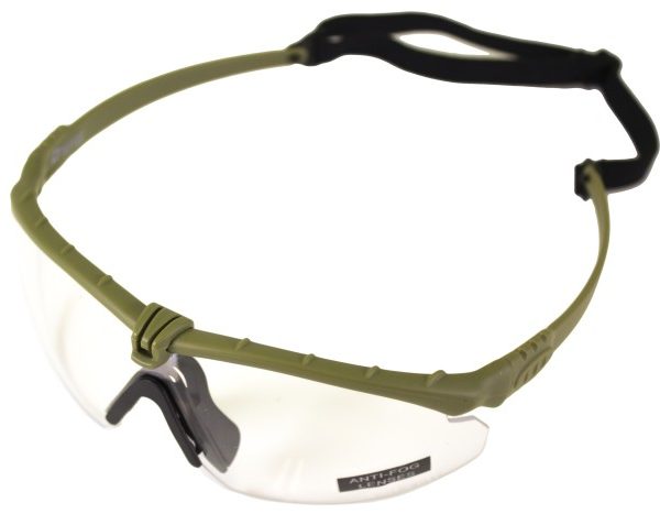 NP BATTLE PRO'S - GREEN FRAME / CLEAR LENSE