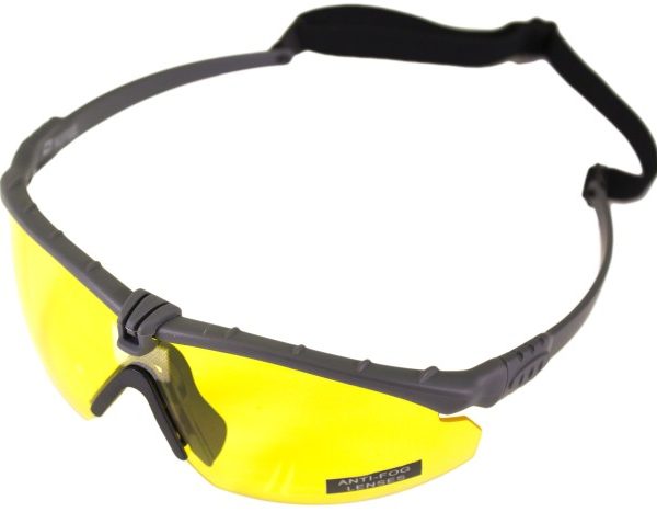 NP BATTLE PRO'S - GREY FRAME / YELLOW LENSE