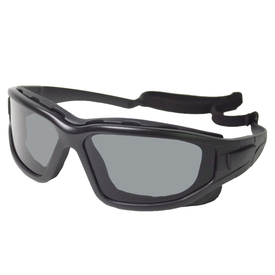 NP DEFENCE PRO'S BLACK FRAME/SMOKE LENS