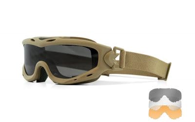 Wiley X SPEAR - Matte Tan Frame - Grey/Clear/Light Rust Shields