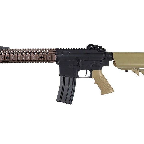 Golden Eagle M4 RIS AEG (Metal - Mosfet - Tan - EFB6593T)