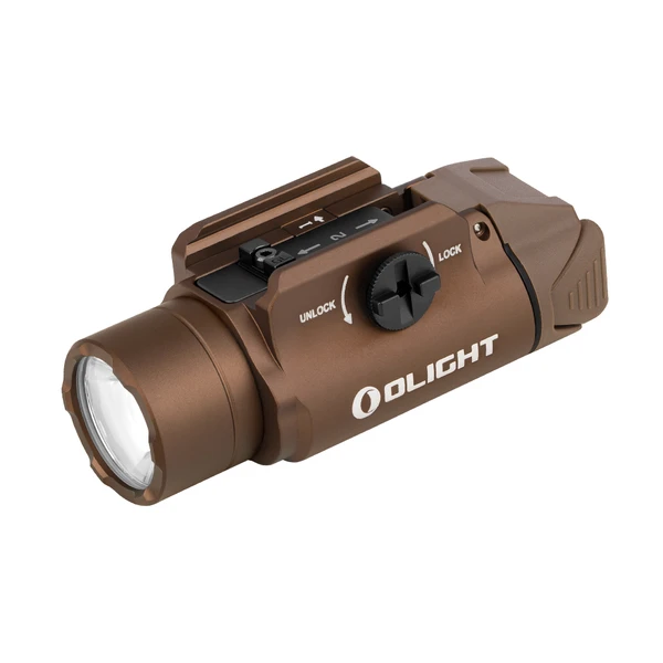 O Light PL-3R Valkyrie Rechargeable Rail Mounted Tactical Light-TAN