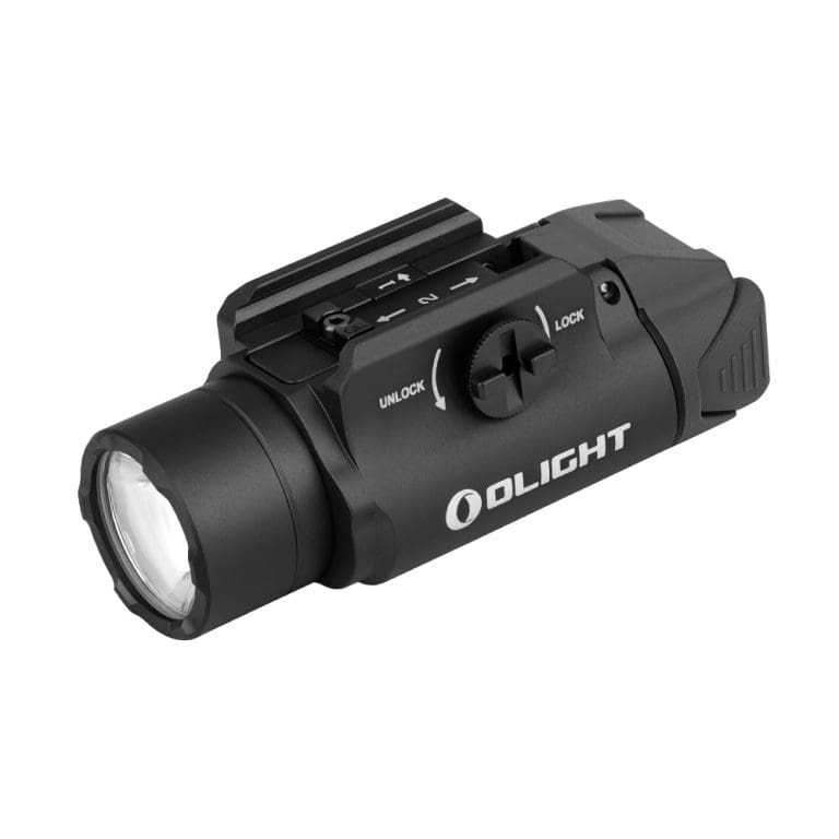 O Light PL-3R Valkyrie Rechargeable Rail Mounted Tactical Light-BLACK