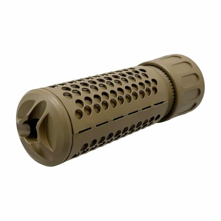 E&C KAC Style Silencer Dark Earth (7 Inch)