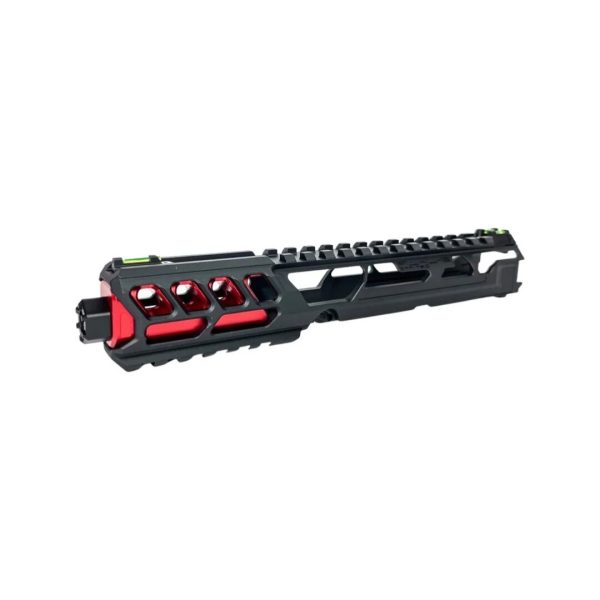 CTM AAP-01/C FUKU-2 CNC UPPER SET - Long Cutout version V2 - Black/Red