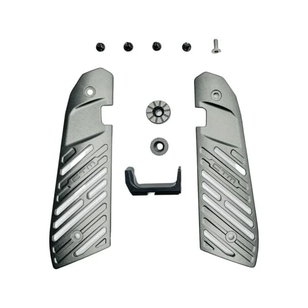 CTM Fuku-2 Frame CNC Aluminium Accessories Full Set (AAP-01/C) - Grey