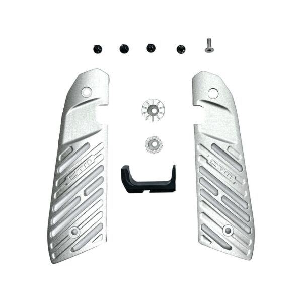 CTM Fuku-2 Frame CNC Aluminium Accessories Full Set (AAP-01/C) - Silver