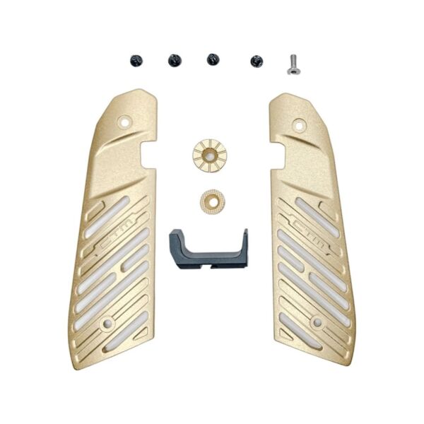 CTM Fuku-2 Frame CNC Aluminium Accessories Full Set (AAP-01/C) - Champagne Gold