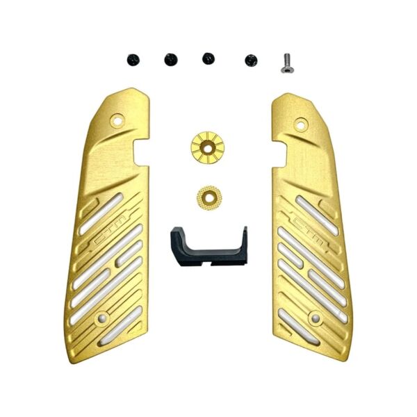 CTM Fuku-2 Frame CNC Aluminium Accessories Full Set (AAP-01/C) - Gold