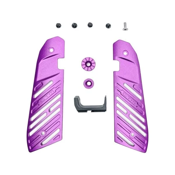 CTM Fuku-2 Frame CNC Aluminium Accessories Full Set (AAP-01/C) - Violet