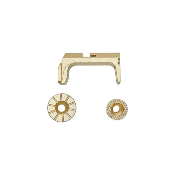 CTM FUKU-2 Frame CNC Magazine Release Set - Champagne Gold (AAP-01/C)