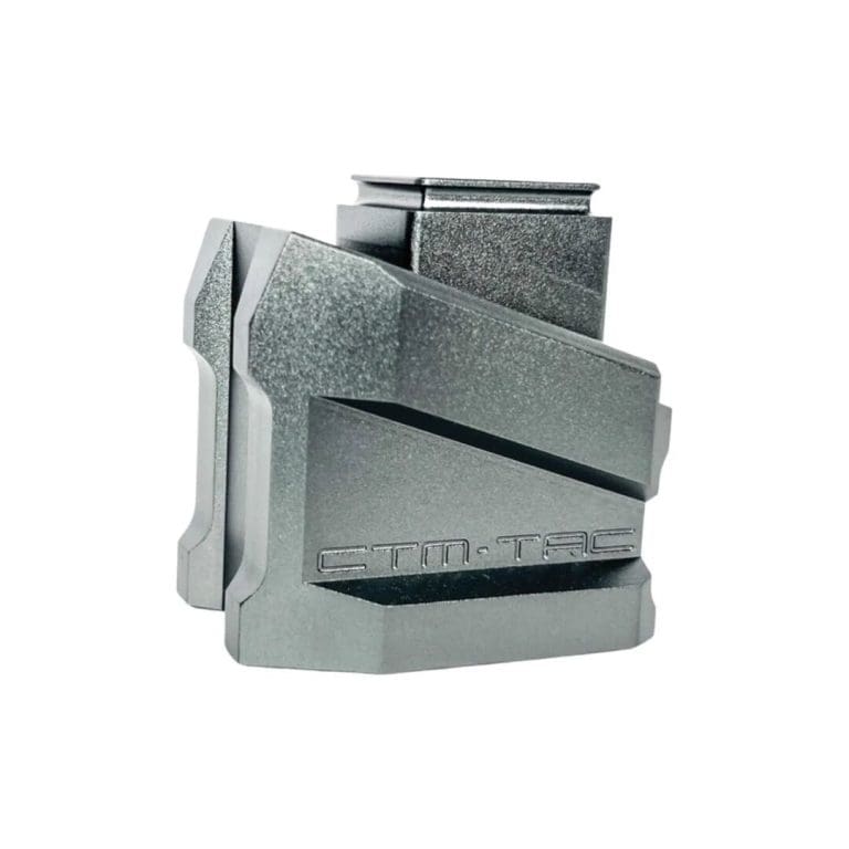 CTM Mag Extension Plate for AAP-01/C/Glock - Grey
