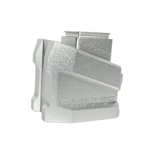 CTM Mag Extension Plate for AAP-01/C/Glock - Silver