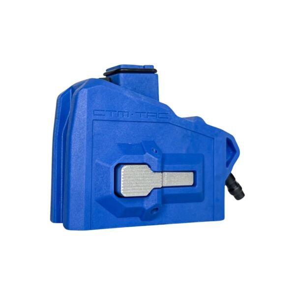CTM AAP-01/C/Glock HPA M4 Magazine Adapter - Blue/Silver