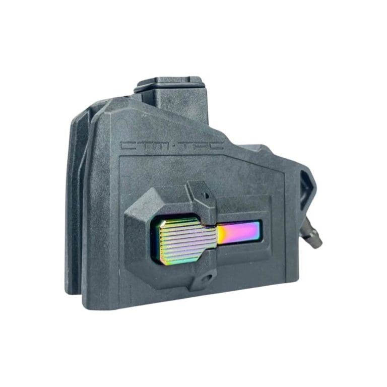 CTM AAP-01/C/Glock HPA M4 Magazine Adapter - Black/Electroplated Rainbow