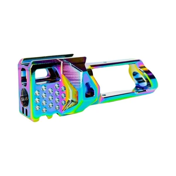 CTM AAP-01/C FUKU-2 CNC UPPER Compensator - Electroplated Rainbow