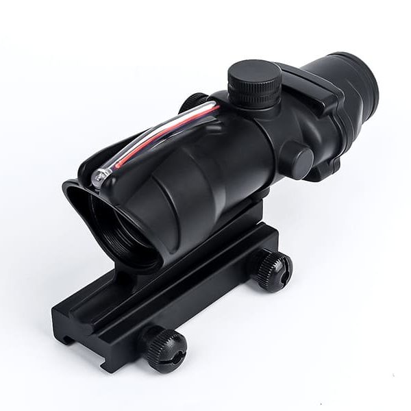 GHT ACOG Style 4X32 Red Dot with Illumination Source Fibre