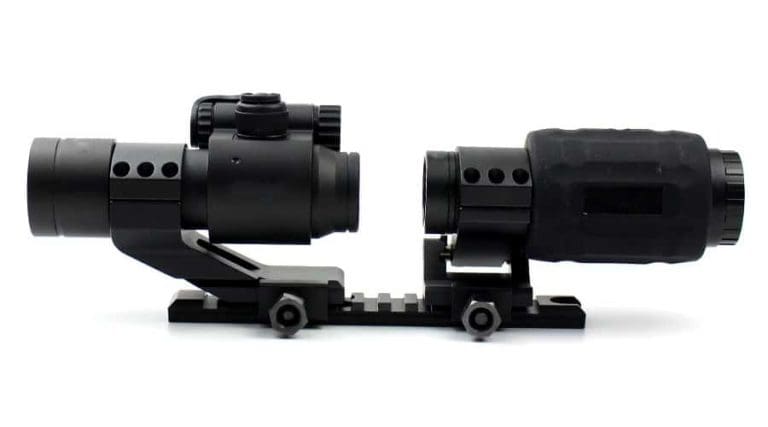 GHT MOD 2 with Flip to side Magnifier Set Black