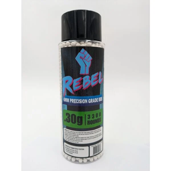 Rebel Precision 6mm BBs 3300ct Bottle - 0.3g