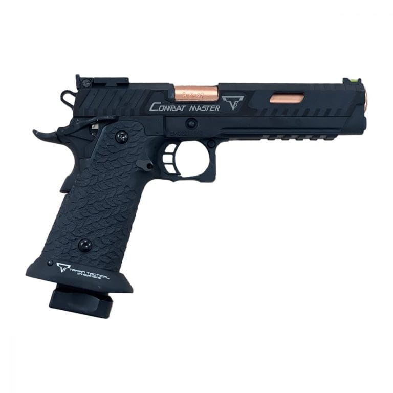 EMG X Armoer Works X Taran Tactical International Distinct JW3 JAG Precision Licensed Combat Master Pistol GBB TTI TT-CM0103 SEMI/FULL AUTO