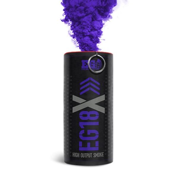 Enola Gaye EG18X Wire Pull Smoke Grenade (EG18XP - Purple)
