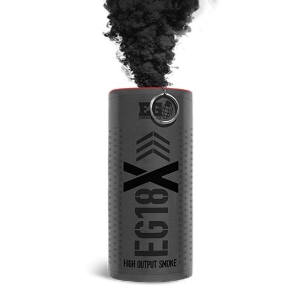 Enola Gaye EG18X Wire Pull Smoke Grenade (EG18XB - Black)