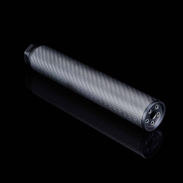 Silverback Carbon dummy suppressor, Long, 14mm CCW