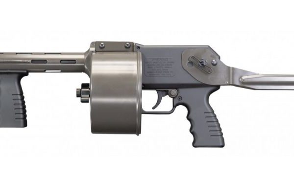 APS Striker-12 "Street Sweeper" CO2 Powered Airsoft Shotgun (MK2 - Inc. 12 Shells)