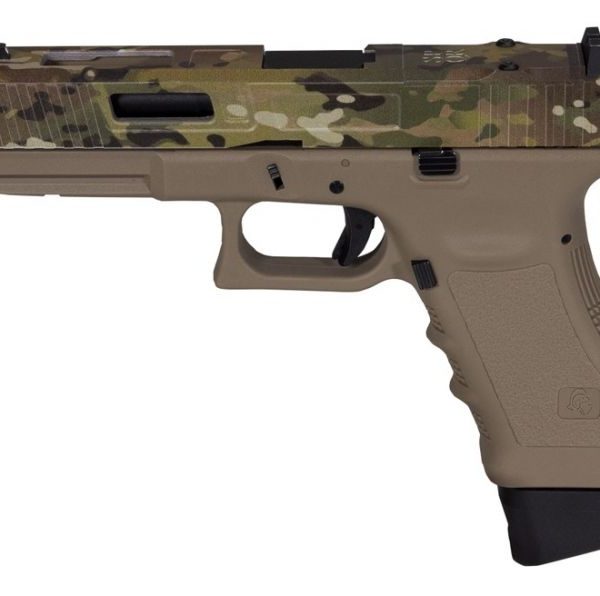 Secutor Gladius Magna III Custom Multi Camo Gas Blowback Pistol