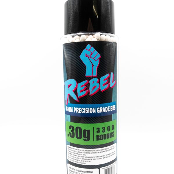 Rebel Precision 6mm BBs 3300ct Bottle - 0.3g