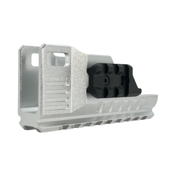 CTM Extended Rail Blast Shield for AAP-01 - Silver