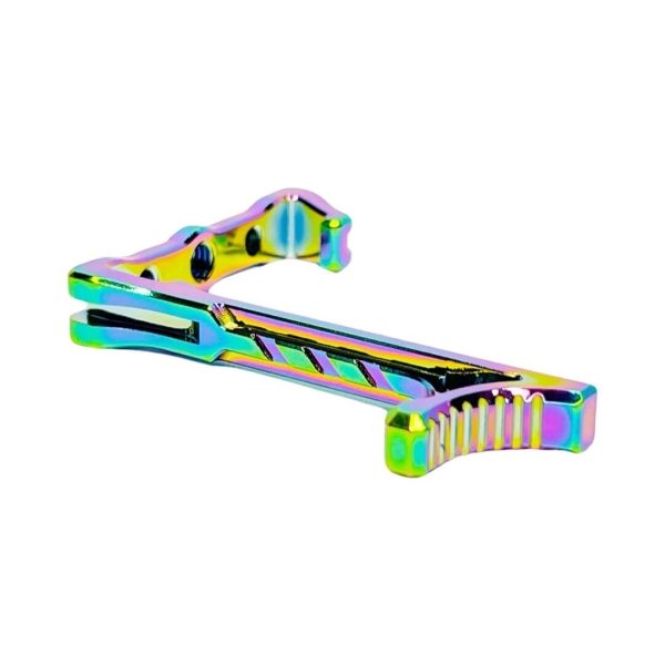CTM AAP-01/C CNC REAPER Side Charging Handle - Electroplated Rainbow
