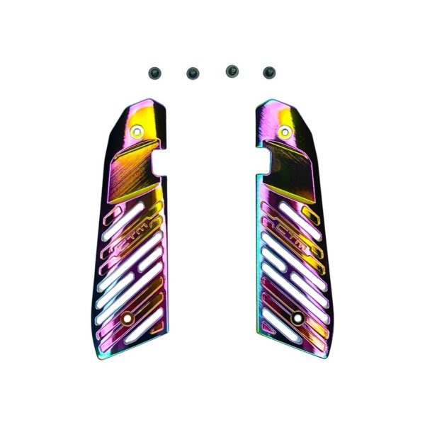 CTM FUKU-2 Frame CNC Side Panel (AAP-01/C) - Electroplated Chameleon