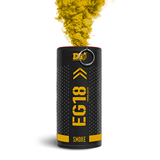 Enola Gaye EG18 Wire Pull Smoke Grenade (EG18 YELLOW)