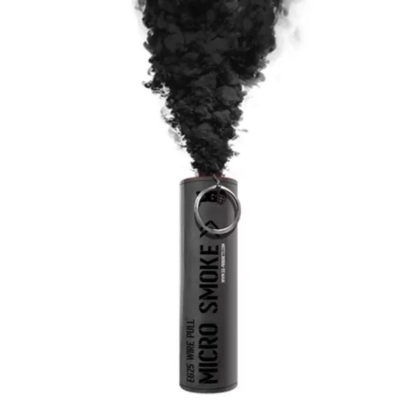 Enola Gaye EG25 Wire Pull Micro Smoke Grenade BLACK