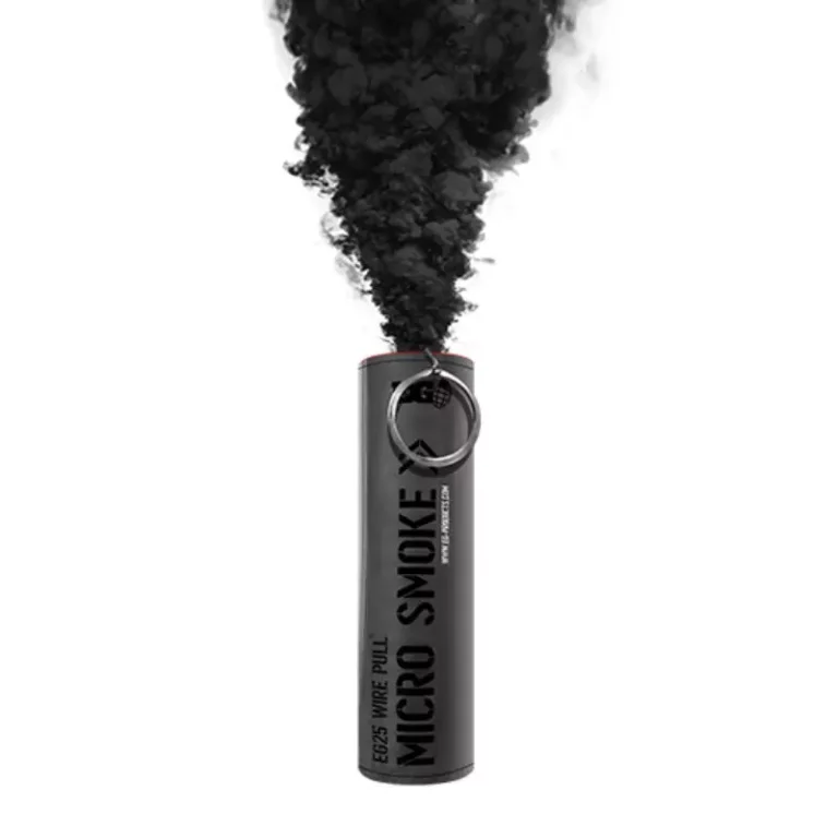 Enola Gaye EG25 Wire Pull Micro Smoke Grenade BLACK